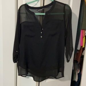 Express 3/4 Sleeve lightweight Blouse